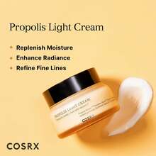 Crema Ligera de Propóleos COSRX 65ml - Hidratante y Calmante, Repara la Barrera Cutánea, Control de Grasa, Ideal para Piel Grasa, Mixta y Sensible, Regalo Perfecto para Mujeres - Blanco - Ver 5