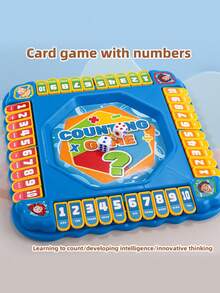 A Mathematical Counting Board Game With Dice, An Educational Card-Flipping Math Game Suitable For Children, A Learning Toy That Includes Addition, Subtraction, Multiplication, And Division, An Interactive Tabletop Calculation Game, Suitable For Family Nights For Boys And Girls In Kindergartens And Primary Schools. - Multicolor - View 9