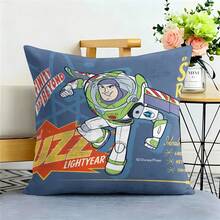 Vỏ gối trang trí hình Buzz Lightyear của Disney Pixar, họa tiết chiến binh không gian cổ điển, vỏ gối mềm mại cho ghế sofa phòng khách. - Màu sắc - Xem 4