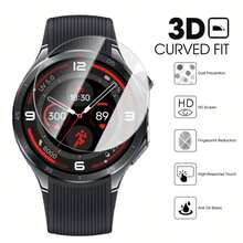 Juego de protectores de pantalla de vidrio templado 2.5D para reloj 2/3, 5 piezas, dureza 9H, resistente a arañazos, a prueba de huellas dactilares, sin burbujas, ultra protector, fácil instalación, alta claridad - 5 unidades para  Watch 2 - Ver 3