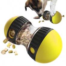 Dog Interactive Toys Dogs Puzzles Feeder Adjustable Food Dispensing Treat Dispenser Slow Feeding For IQ/Physical Training And Brain Stimulation Large Medium Small Dog - 黃色 - 查看 7