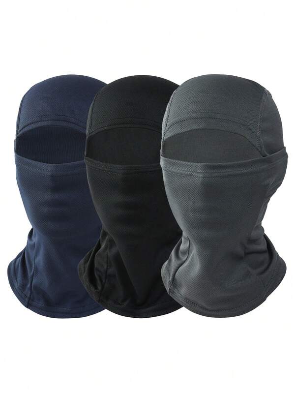 1pc/2pcs Unisex Breathable Quick-Dry Sun Protection Tiger Balaclava Hat, Suitable For Daily Sports, Hiking, Climbing And Other Outdoor Activities
