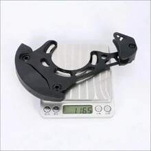 34-36T ISCG05 Mountain Bike Chainring Guard Lightweight Bottom Guard, Chainring Protector Compatible With 28-32T 32-36T - Black - View 5