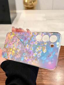 1 Piece Soft Phone Case With Fashionable Tulip Flower Design, Compatible With Huawei, Honor, Galaxy, 12T, 13T - 透明 9 - 查看 3