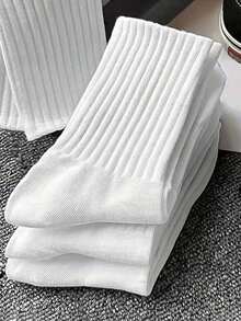 1/5/10 Pasang Kaos Kaki Olahraga Unisex yang Nyaman, Cocok untuk Olahraga, Latihan, Pakaian Kasual dan Bisnis, Menyerap Keringat, Tahan Bau, Lembut dan Ringan, Cocok untuk Musim Semi, Musim Panas, Musim Gugur dan Musim Dingin - MultiWarna - View 5