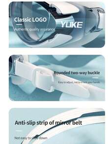 Kacamata Renang Unisex Anti-Kabut Anti-Bocor - MultiWarna - View 9