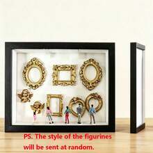 1 Set DIY Mini Museum Shadow Box - Celebrate Your Precious Memories In A Unique Way, Shadow Box Frame Kit With Customizable Photo Display And Miniature Figurines, Personalized Unique Memorabilia Decor - Multicolor - View 10