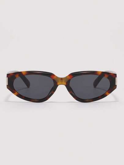 Visivana 1 Pair Women Vintage Cat-Eye Fashionable Glasses, Versatile For Street Style, Daily Outfit, Beach, Party, Wind Proof