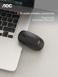 AOC 2.4GHz Wireless Office Mouse, Portable Ergonomic USB Wireless Computer Mouse - View 8
