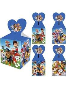 6/12pcs/Set Paw Patrol Themed Holiday Birthday Party Supplies Candy Box Gift Box Packaging - Cartoon - View 11