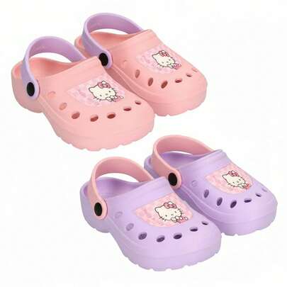 Cerdá Hello Kitty EVA Clogs For Boys And Girls – Lightweight, Comfortable, And Durable Children's Footwear For Beach, Pool, And Summer; Breathable Design For Everyday Use, Garden, Holidays, And Outdoor Activities