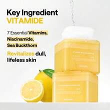 MEDIHEAL - Vitamide Brightening Pad Day&Night 100 Pads - Vitamide Set Of 100 Lightening Pads - Brightening Serum - 查看 2