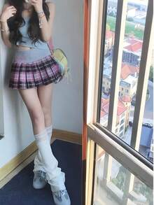 Women Skirts - Red - View 3