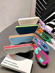 Hanging Glasses Storage Case, Easily Solves The Problem Of Messy And Easily Damaged Glasses, Suitable For Students And Office Workers For Daily Commute, Travel And Outdoor Activities - Multicolor - View 2