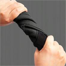 SILICONE OVEN GLOVES FOR GRILL, KITCHEN, OVEN, HEAT-RESISTANT 2 PCS - 黑色 - 查看 4
