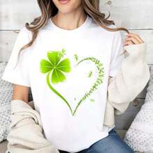 T-Shirts For Women, Summer Outfit For Women, Summer Outfit For Ladies - Black - View 5
