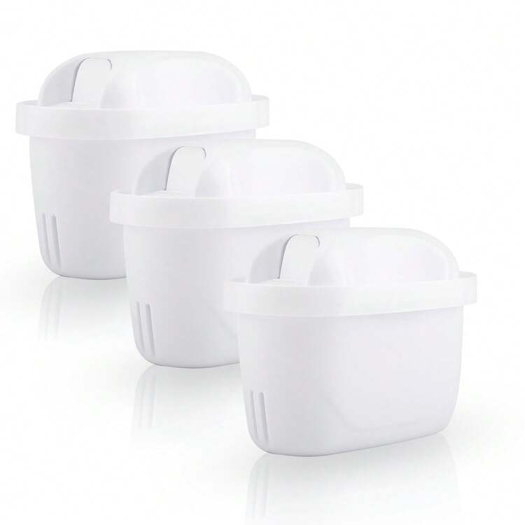 3/6pcs Replacement Water Pitcher Filter Cartridges, Adjust PH, Reduce Fluoride Content, Effectively Remove Impurities Including Copper, Cadmium, Mercury And Other Harmful Substances - View 9