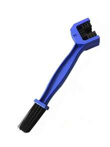 1pc/3pcs Bicycle Chain Cleaning Brush, Double-Sided Triple Bristle Head, Mountain Bike Motorcycle Chain Derusting Tool, Multi-Color Options - Multicolor - View 8
