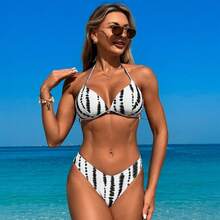 New 2026 Swimsuits For Adult Women, Three-Piece Hot Spring Bathing Suit, Bikini Bathing Suit. - 黑點比基尼 - 查看 1