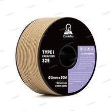 Paracord 2mm X 30M 3 Strand Core Type I 100% Nylon Braided Rope Heavy Duty For Dog Leashes, Bracelets, DIY Crafts, Outdoor, Camping | Versatile & Abrasion-Resistant - Multicolor - View 28