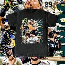 Custom Design Cal Raleigh Big Dumper Tee - High Quality T Shirt Baseball Fan Seattle City - Black - View 1