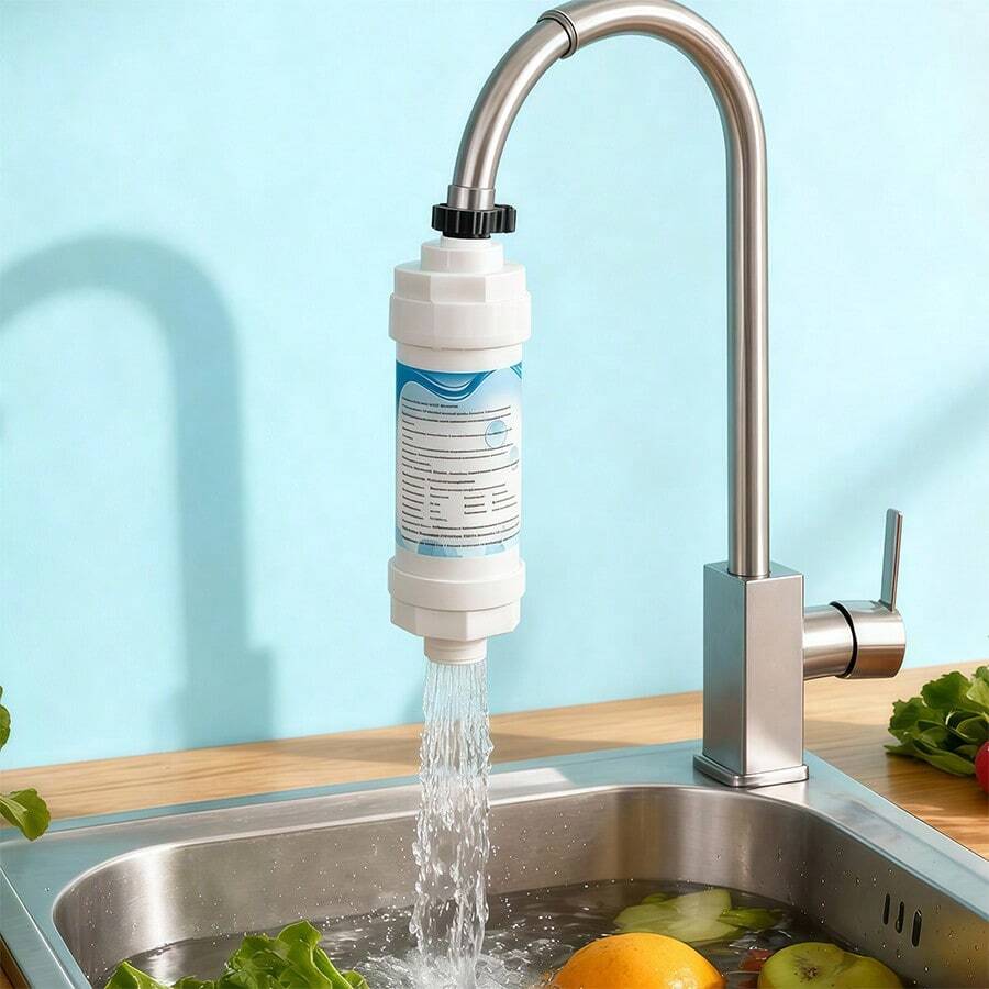 水龙头净水器、除氯淋浴喷头过滤器、洗衣机水龙头过滤器、家居厨房卫浴净水器 - 泥沙過濾器 - 查看 1