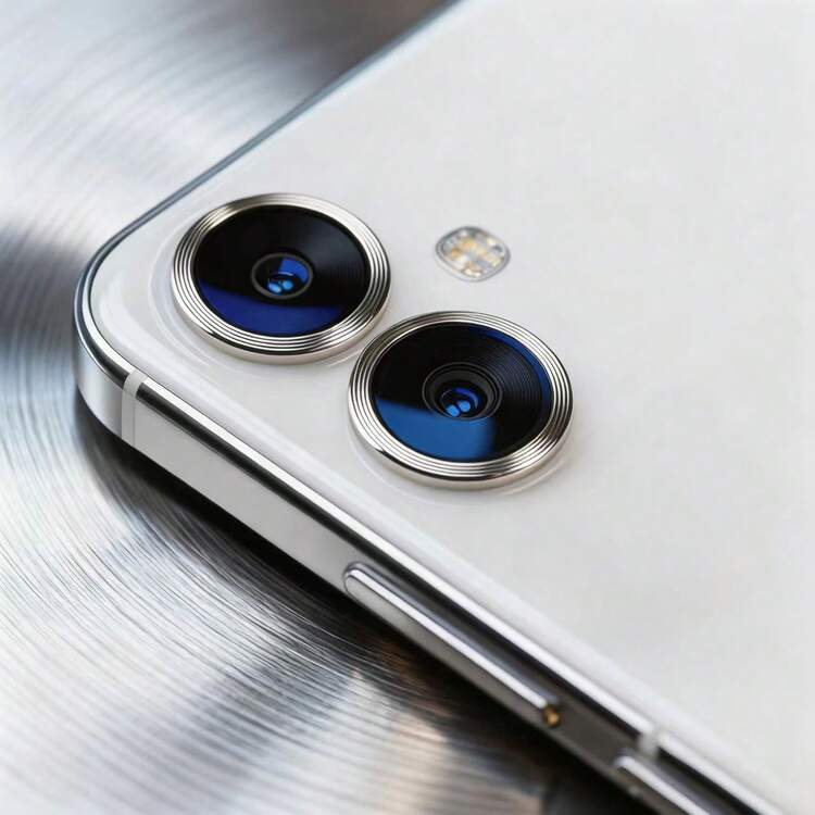 Arvin 3-Year Ultimate Durability For IPhone 17 Pro Max/17 Pro/16 Pro Max/16 Pro/15 Pro Max/15 Pro/15Plus/16Plus/17Air/16e Camera Lens Protector-1:1 Invisible Fit & Ultra Clarity, [Not Easy To Break][Strong Adsorption][Case-Friendly] Metal Tempered Glass Rear Camera Screen Cover - Silver - View 17