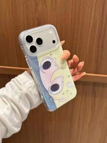 Cartoon Glitter Wild Girl Compatible With Apple 17 Pro Max Phone Case, 17 Pro New 16 Pro Women 16 PM Super Cute 15 PM Anime 15 Pro Anti-Drop Protective Cover - Grey - View 5
