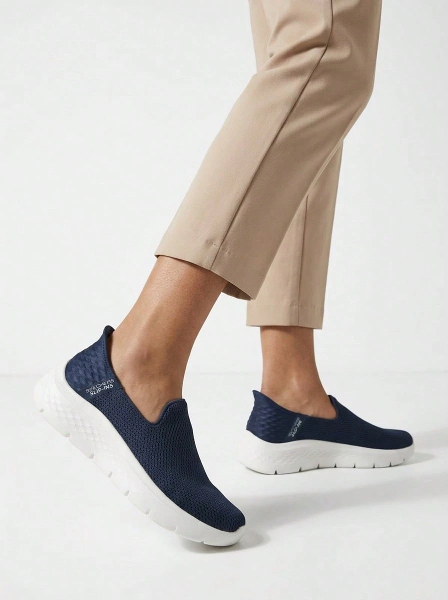 Skechers Slip-Ins: GO WALK Flex - Relish - Navy - View 1