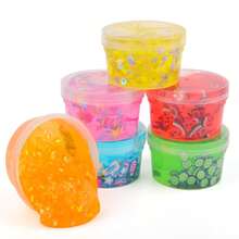 12 Peças Mini Conjunto de Slime de Cristal nas cores Vermelho, Verde, Azul, Rosa, Amarelo, Roxo, Adequado para Meninas, Lembrancinhas de Festa, Brinquedos Anti-Estresse para Meninos, Slime Macio DIY (30ml) - Multicolorido - Visão 21
