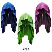 2 Buah Handuk Hoodie Pendingin Penyerap Cepat Kering untuk Leher dan Wajah, Handuk Pendingin, Syal Pelindung UV untuk Berkemah, Bersepeda, Lari, Cuaca Panas - MultiWarna - View 13
