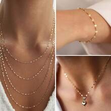 33FT 18K Gold PVD Plated Chains Roll 2mm Stainless Steel Sparkly Lip Link Chains Spool Bulk Jewelry Making Crafts - Stainless Steel2mm - View 6
