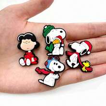 1 Set/12 Pcs 2026 New Snoopy Shoe Charms, Exquisite And Compact, Instantly Enhances Shoe Appearance, Creative And Fun, DIY Your Way, Cute And Healing Style, Surprise Gift For Friends And Family (Random Styles) - Multicolor - View 5