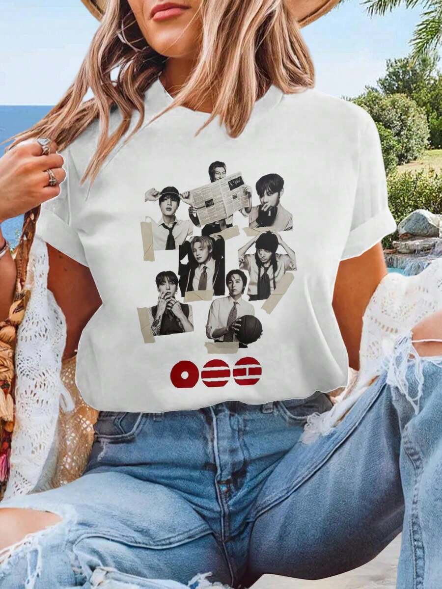 Women T-Shirts - White - View 1