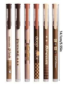 3pcs Liquid Ink Ballpoint Pens, Quick-Drying, Highly Attractive, Suitable For Students Exams And Note-Taking, 0.5mm Full Needle Tube Large Capacity, Back To School Essential - Default - View 8
