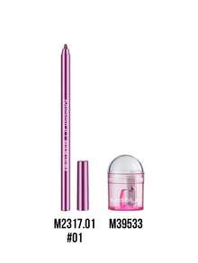 Misslyn 1支 BoldLine 唇線筆，啞光高顯色唇筆，奶油般滑順質地，防暈染長效持妝，打造完美清晰唇廓，新手友善多色可選，適合旅行與派對，Y2K 風格 - #01 - 查看 9