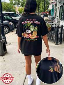 Women T-Shirts - Black - View 6
