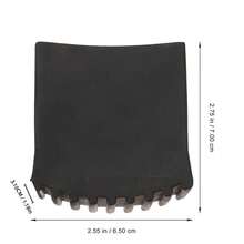 4pcs Home Use Ladder Foot Covers, Supermarket Aluminum Alloy Ladder Anti-Slip Covers, Construction Site Protective Covers, Inner Diameter 2.3*6.3cm, Function Protection And Anti-Slip - C (2.3 * 6.3) - View 3