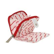 Hello Kitty Safta | Geldbörse  11 x 9,5 x 2 cm (0,2 Liter), Schulgeldbörse für Kinder und Jugendliche, Klappe mit Magnet für Scheine und Karten, Geldbörse mit Reißverschluss, kompaktes weißes und rotes Design - Verschiedenfarbig - Übersicht 4