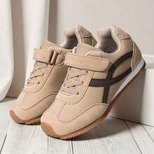 Kids Sports Shoes, Lightweight Breathable Boys And Girls Athletic Sneakers - Khaki - View 4