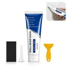 Efficient Drywall Repair Kit With Scraper, Quick-Drying Wall Mending Agent, Multi-Functional Patch Paste For Filling Holes And Cracks, Easy Drywall Repair For Nail Holes And Wall Damage (1 PCS) - 250g/1 Set - View 2