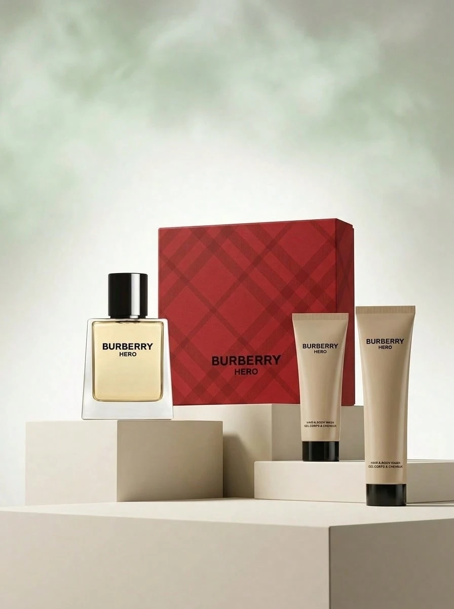 Burberry Hero Eau De Toilette 50 Ml Gift Set - White - View 1