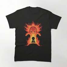 The Explosion Within Typhlosion Cyndaquil Monster T Shirt - Black - View 1