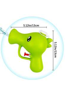 Dinosaur Water Gun Toy, Mini Squirt Gun For Beach Pool Water Fighting, Summer Outdoor Water Play Toy, Party Favor For Teens & Adults, Random Color - Multicolor - View 6
