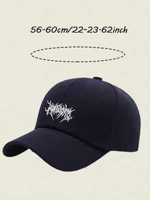 1pc Deep Blue Unisex Baseball Cap, Adjustable Outdoor Sun Protection Casual Hat, Suitable For Spring, Autumn, Summer Travel, Beach, Party - Navy Blue - View 4