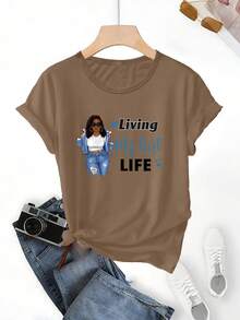 Women T-Shirts - Yellow - View 8