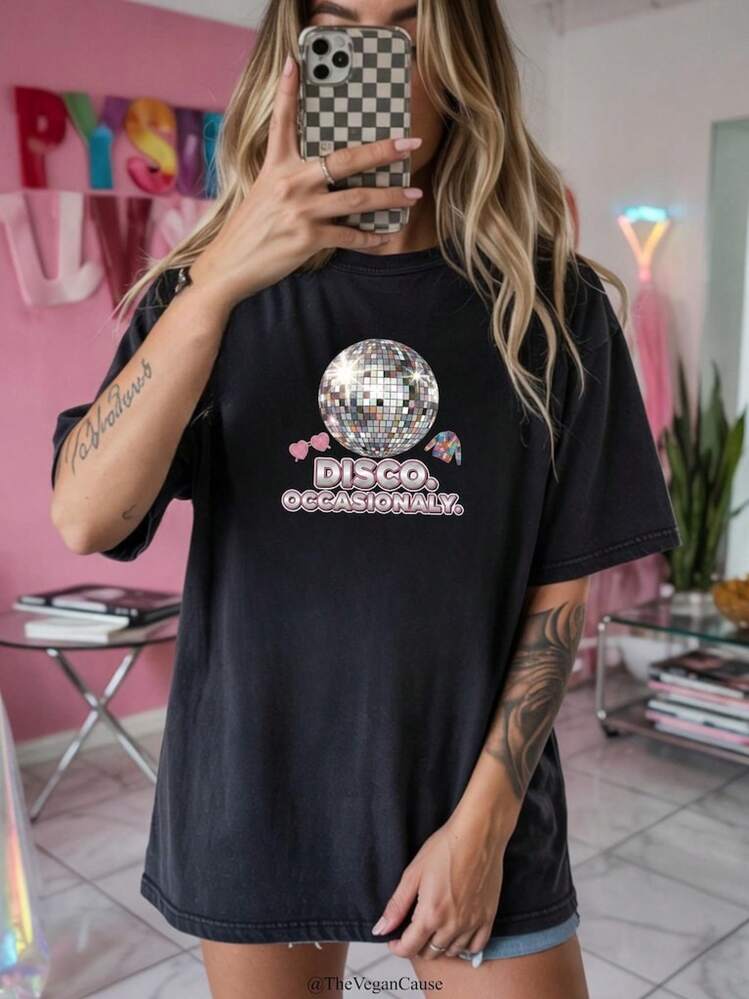 Women T-Shirts - màu đen - Xem 7
