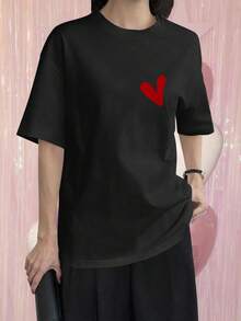 Women T-Shirts - Black - View 1