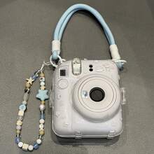 Fashionable Butterfly Print Transparent Crystal Camera Protective Case, Suitable For Instax Mini 13/Mini 12/Mini 11/Mini 8 - View 2