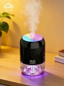USB Ultrasonic Aroma Diffuser, 2 Mist Modes, 5 Lighting Modes, Multicolor Ambiance Lamp, Home & Hotel Essential Oil Diffuser For Bedroom, Living Room, Bathroom, Deodorizing & Air Freshening, Suitable For Bedroom, Living Room, Office, Large Room, Pet Area, Hotel, Car, 5 Working Modes, 6 Essential Oil Options - Aromatherapy Set - View 4